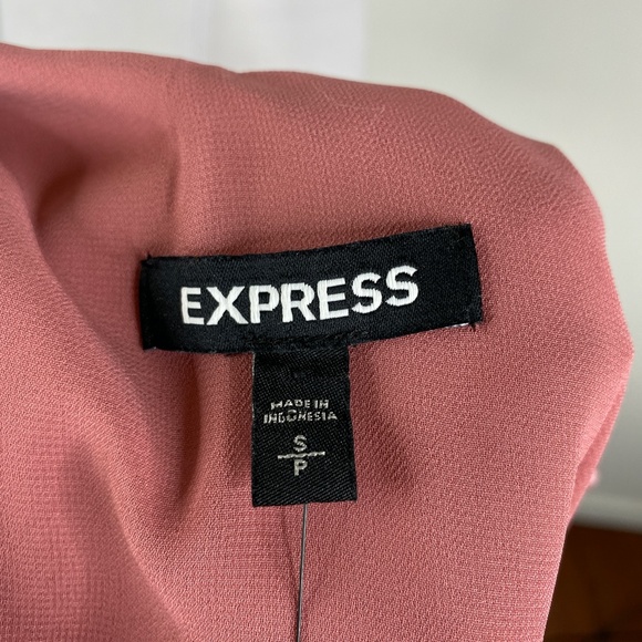 NWT Express Velvet Camisole Sz. S Pink - Picture 9 of 11